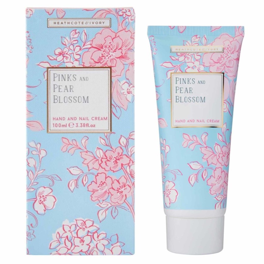 Bath & Body British Isles | Pinks & Pear Blossom Hand & Nail Cream 100 Ml