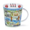 Tabletop Dunoon Shape: Cairngorm | Dunoon Cairngorm London Map Mug