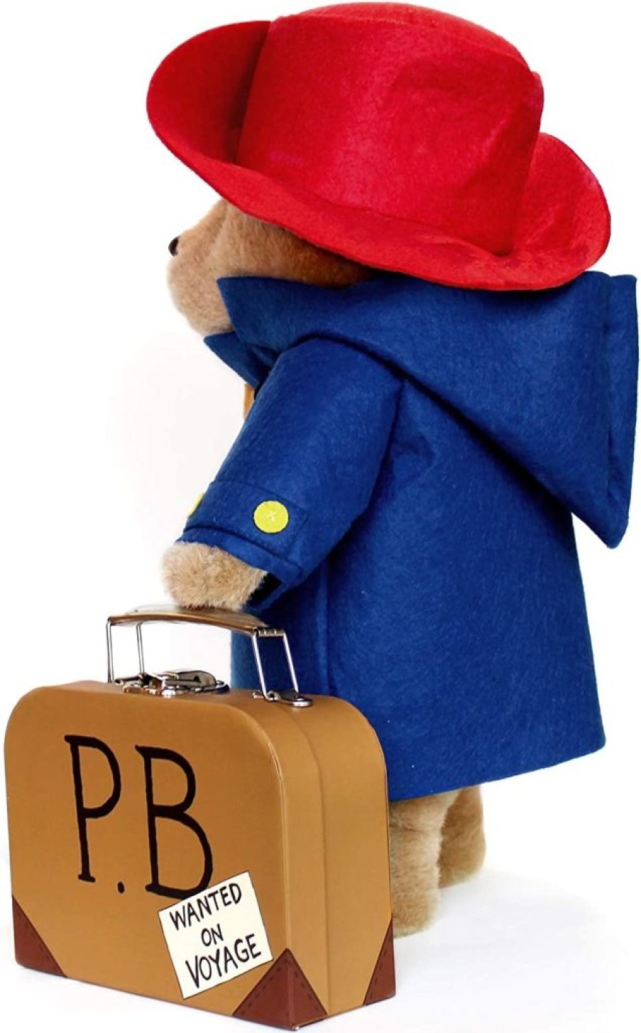 Children British Isles Paddington Bear | Classic Paddington Bear Soft Toy With Suitcase 16"