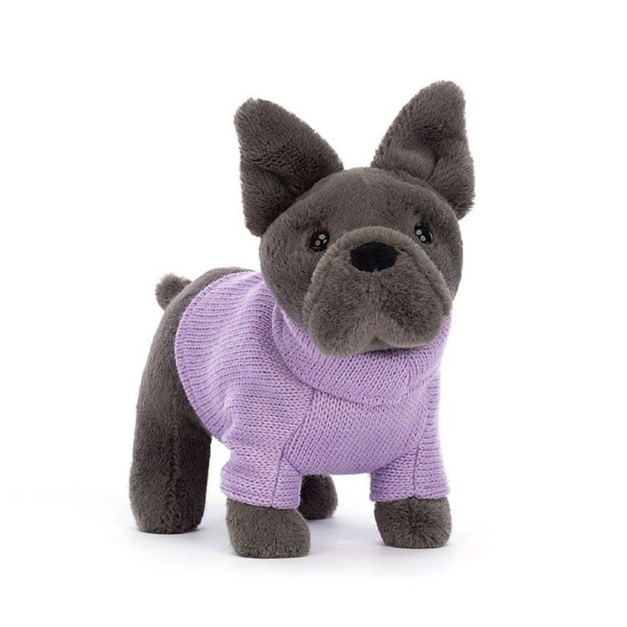 Wear Jellycat | Jellycat Sweater French Bulldog Purple