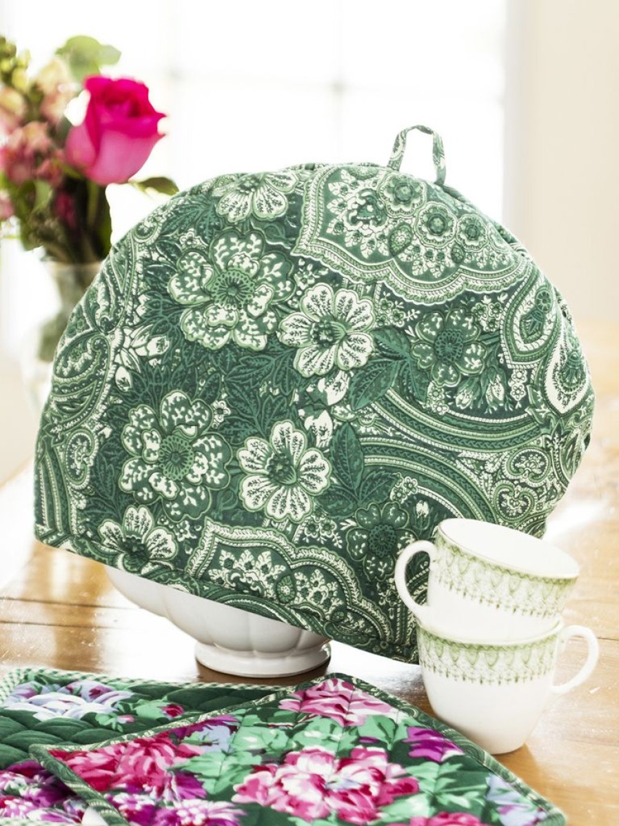 Tea Time April Cornell Tea Cosies | April Cornell English Ivy Patchwork Reversable Tea Cozy