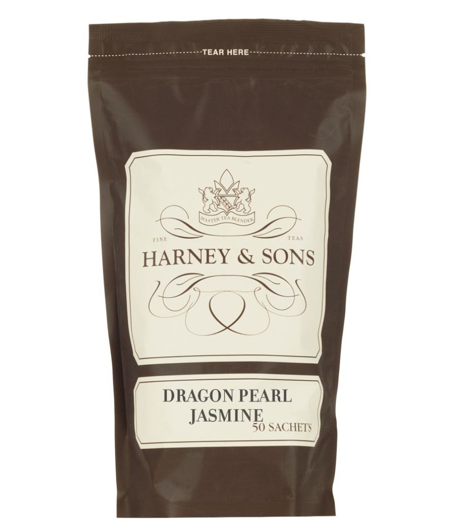 Tea Time Harney & Sons Harney & Sons | Harney And Sons Dragon Pearl Jasmine 50 Count Bag