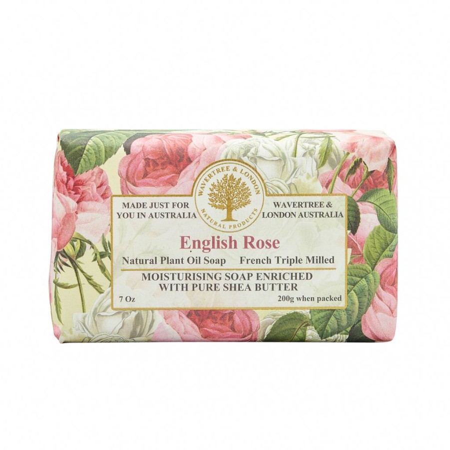 Bath & Body British Isles Bar Soaps | Wavertree & London English Rose Soap