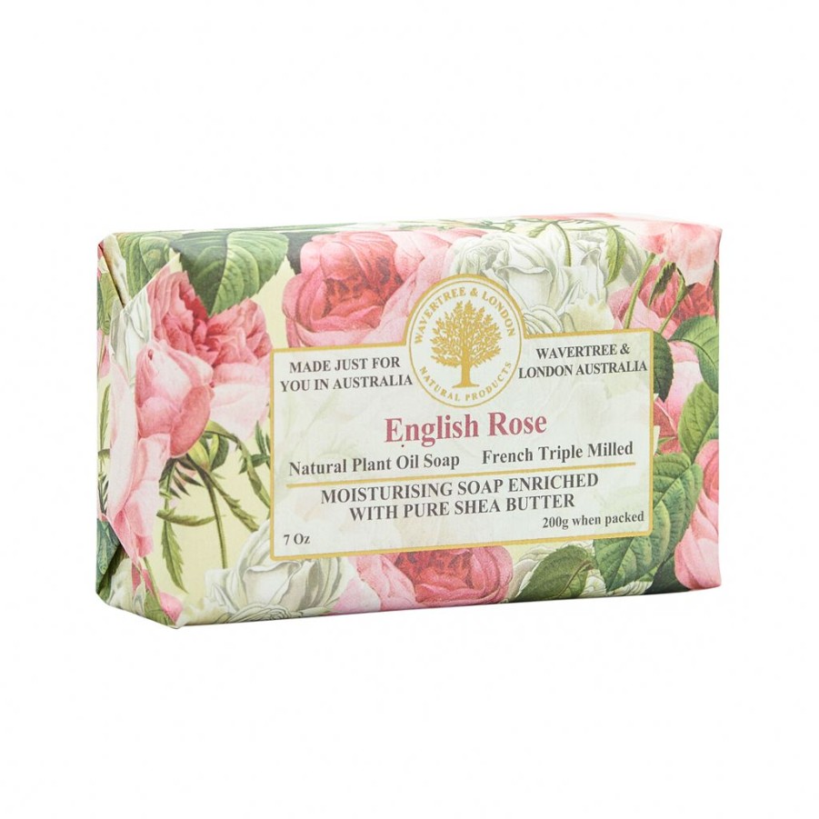 Bath & Body British Isles Bar Soaps | Wavertree & London English Rose Soap