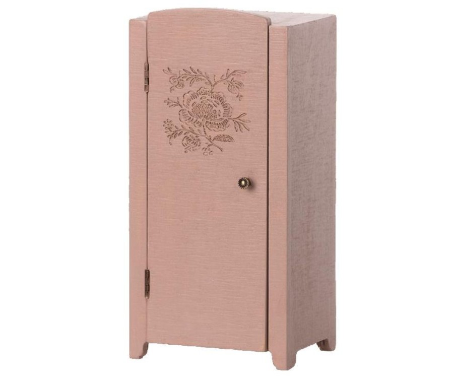 Children Maileg | Maileg Miniature Closet - Light Rose