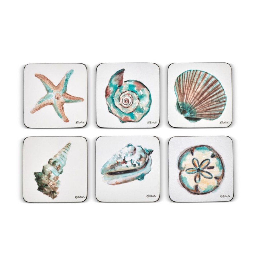 Tabletop Pimpernel | Pimpernel Coastal Shore Coasters