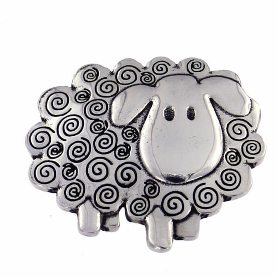 Wear St Justin Pins & Brooches | St Justin Swirly Sheep Brooch