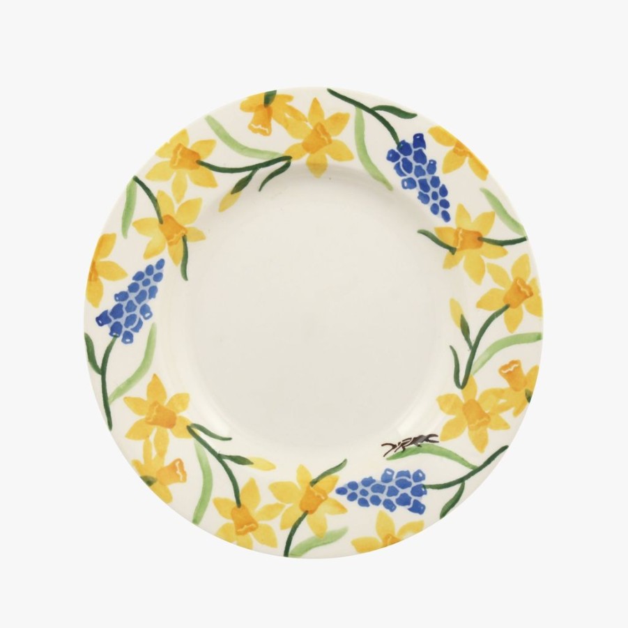 Tabletop Emma Bridgewater Emma Bridgewater | Emma Bridgewater Little Daffodils 8.5" Plate