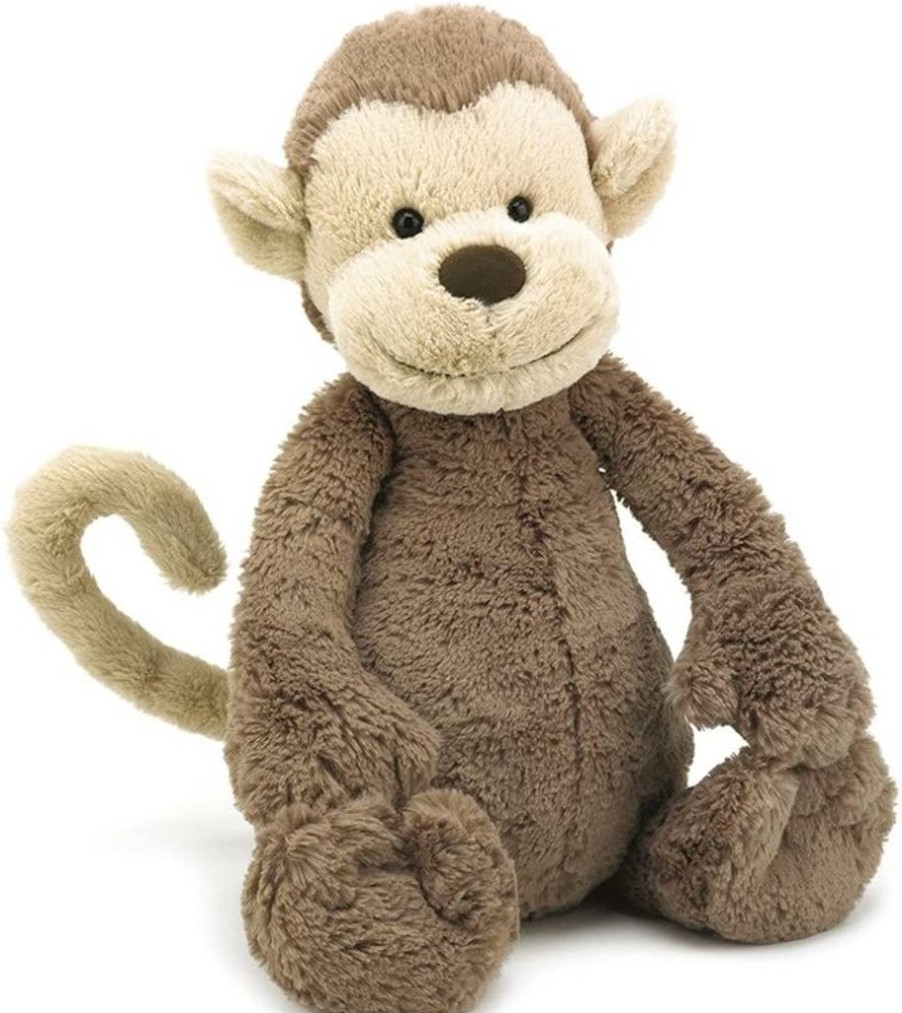 Children Jellycat | Jellycat Medium Bashful Monkey