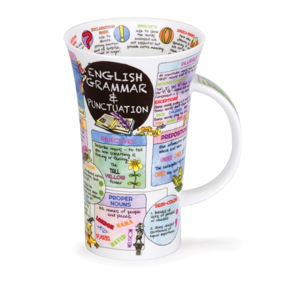 Tabletop Dunoon Shape: Glencoe | Dunoon Glencoe English Grammar Mug