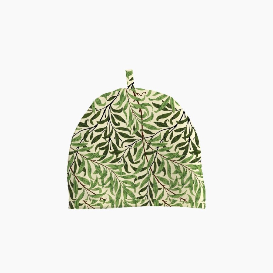 Tea Time Le Chateau Textiles Tea Cosies | Le Chateau William Morris Gallery Willow Boughs Green Small Tea Cosy