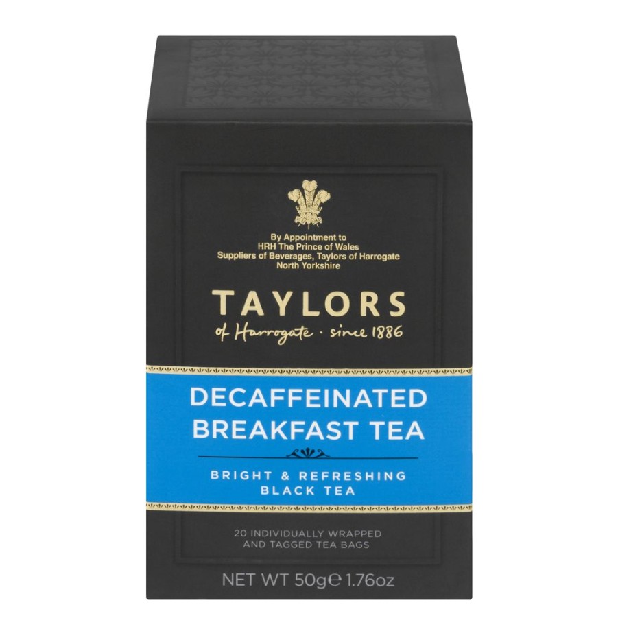 Tea Time Taylors of Harrogate Taylors Of Harrogate | Taylors Of Harrogate Decaffeinated Breakfast Tea 20S