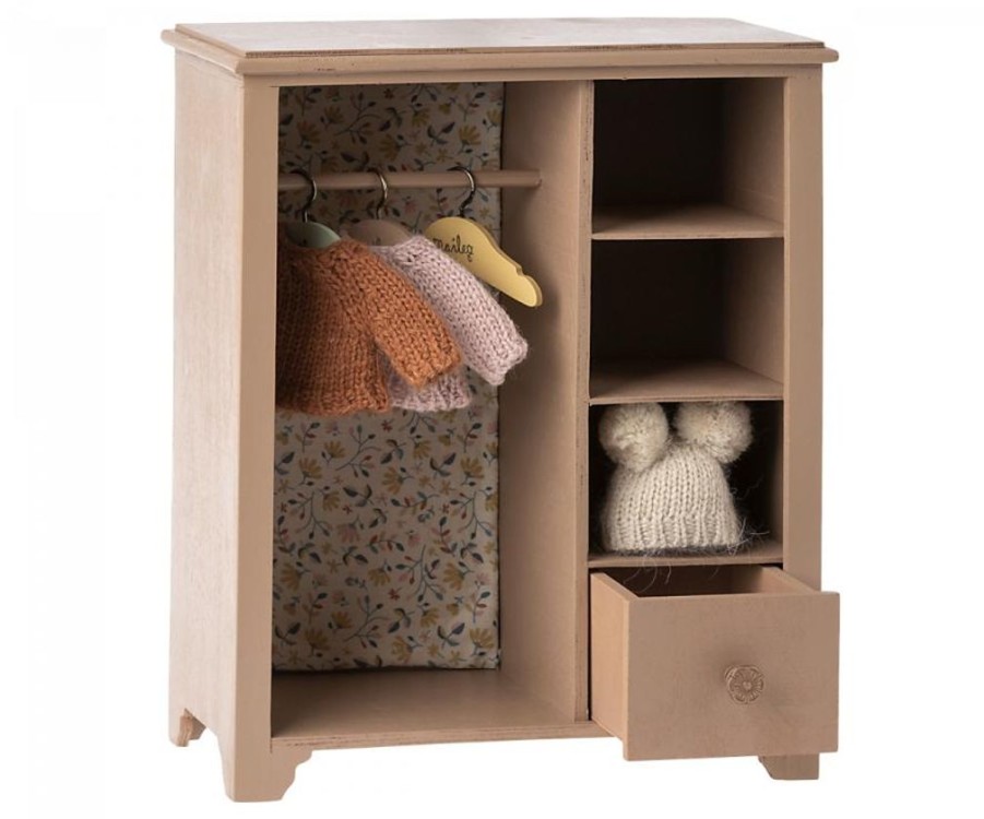 Children Maileg | Maileg Large Powder Wardrobe