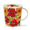 Tabletop Dunoon Shape: Cairngorm | Dunoon Cairngorm Flower Shower Red Mug