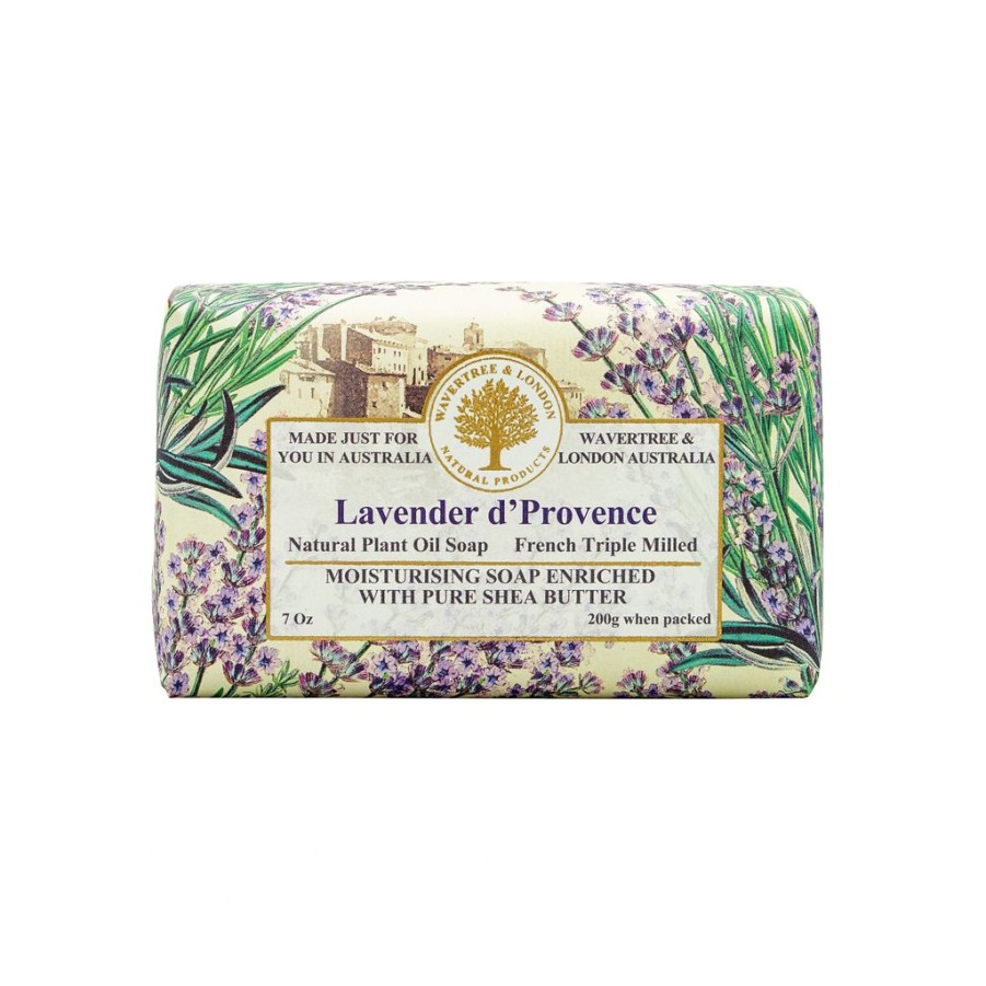 Bath & Body British Isles Bar Soaps | Wavertree & London Lavender D'Provence Bar Soap