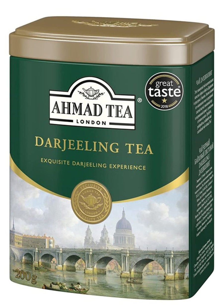 Tea Time Ahmad Tea Ahmad Tea | Ahmad Darjeeling Loose Tea Tin 200G