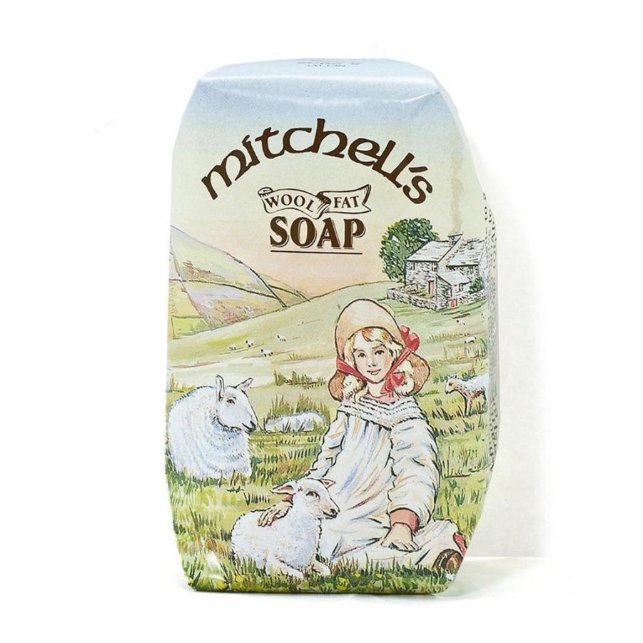 Bath & Body British Isles Bar Soaps | Mitchell'S Country Scene Wool Fat Bar Soap, Large