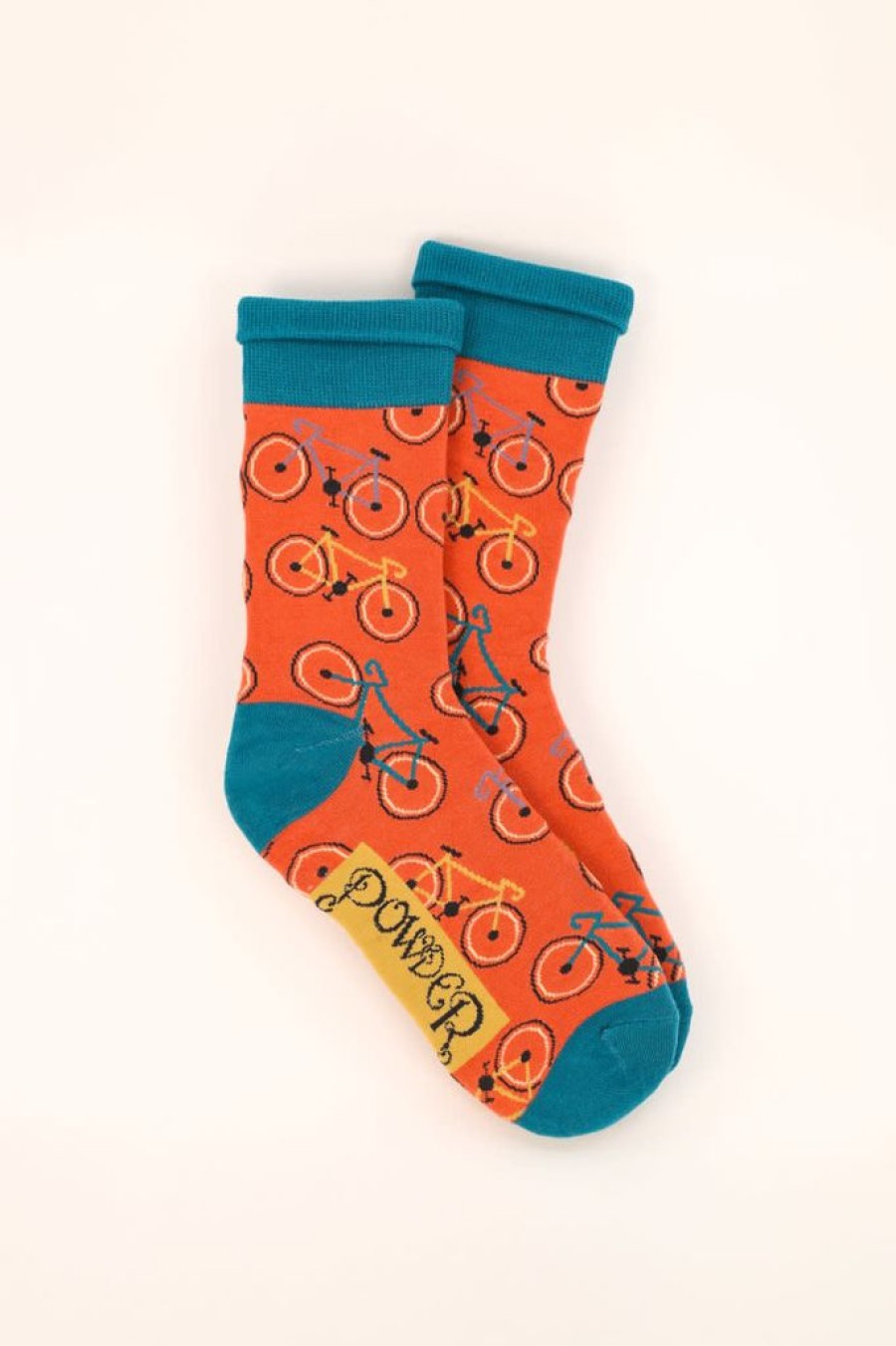 Wear Powder UK | Men'S Ride On Socks - Tangerine