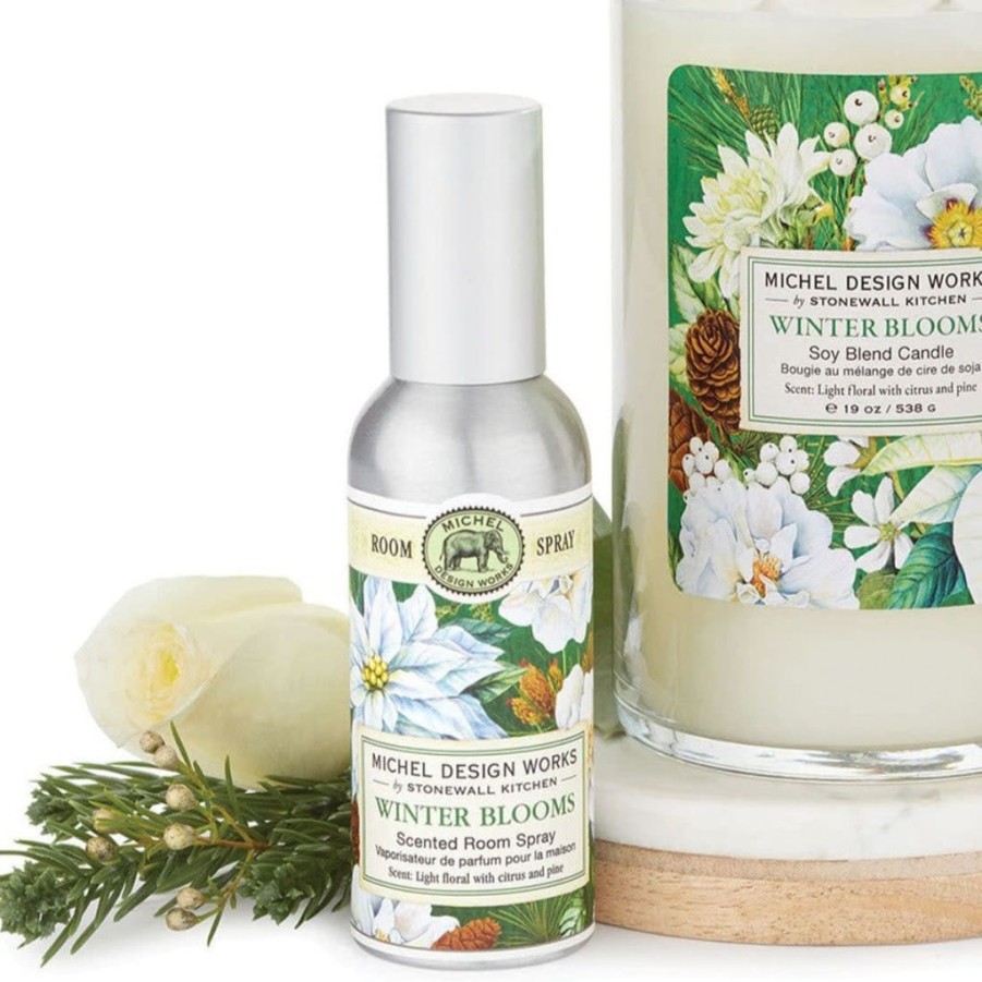 Decor Michel Design Works Holiday | Michel Design Works Winter Blooms Room Spray