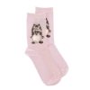 Wear Wrendale | Wrendale Earisitible Rabbit Pink Socks