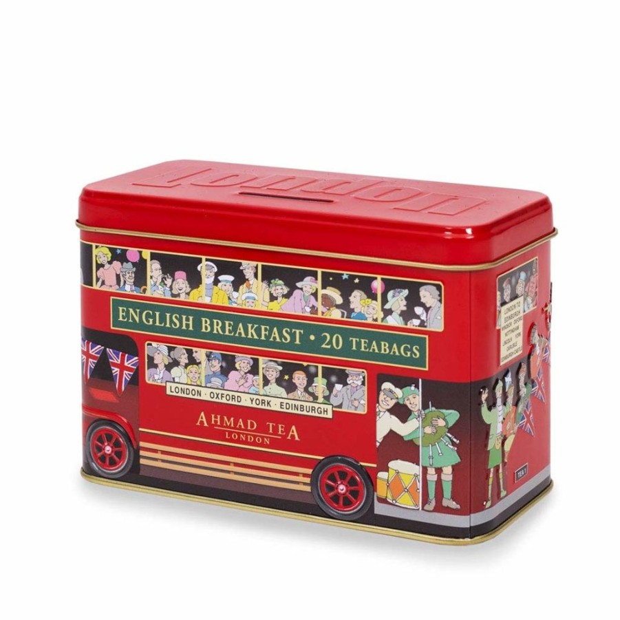 Tea Time Ahmad Tea Ahmad Tea | Ahmad English Breakfast London Bus Tin