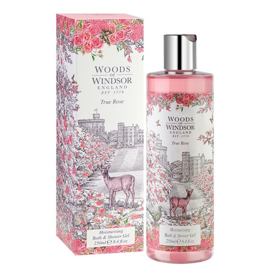 Bath & Body Woods of Windsor Liquid Soap | Woods Of Windsor True Rose Shower Gel