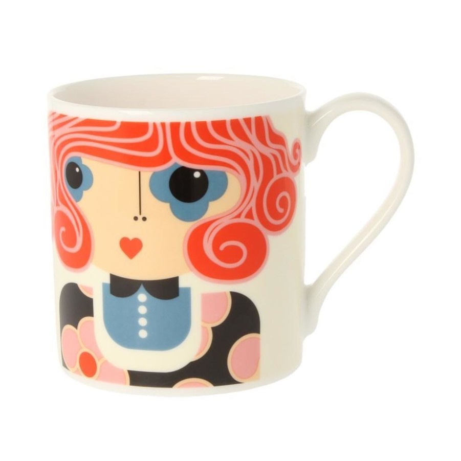 Tabletop British Isles | Orla Kiely Dee Dee Red Mug