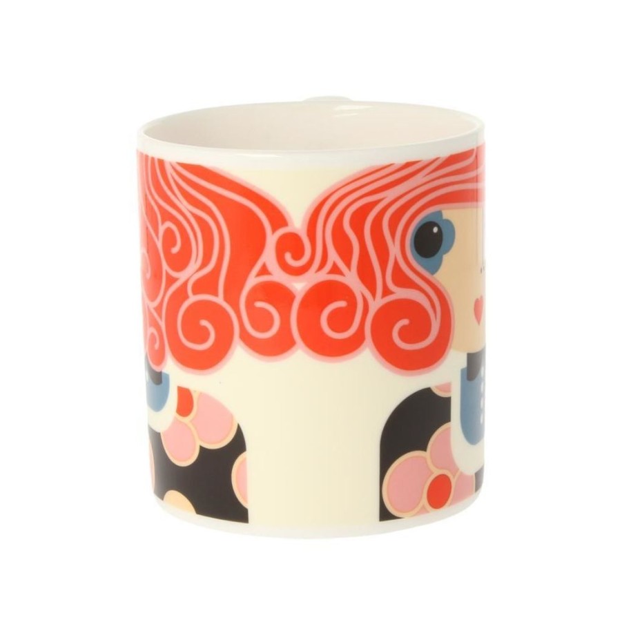 Tabletop British Isles | Orla Kiely Dee Dee Red Mug