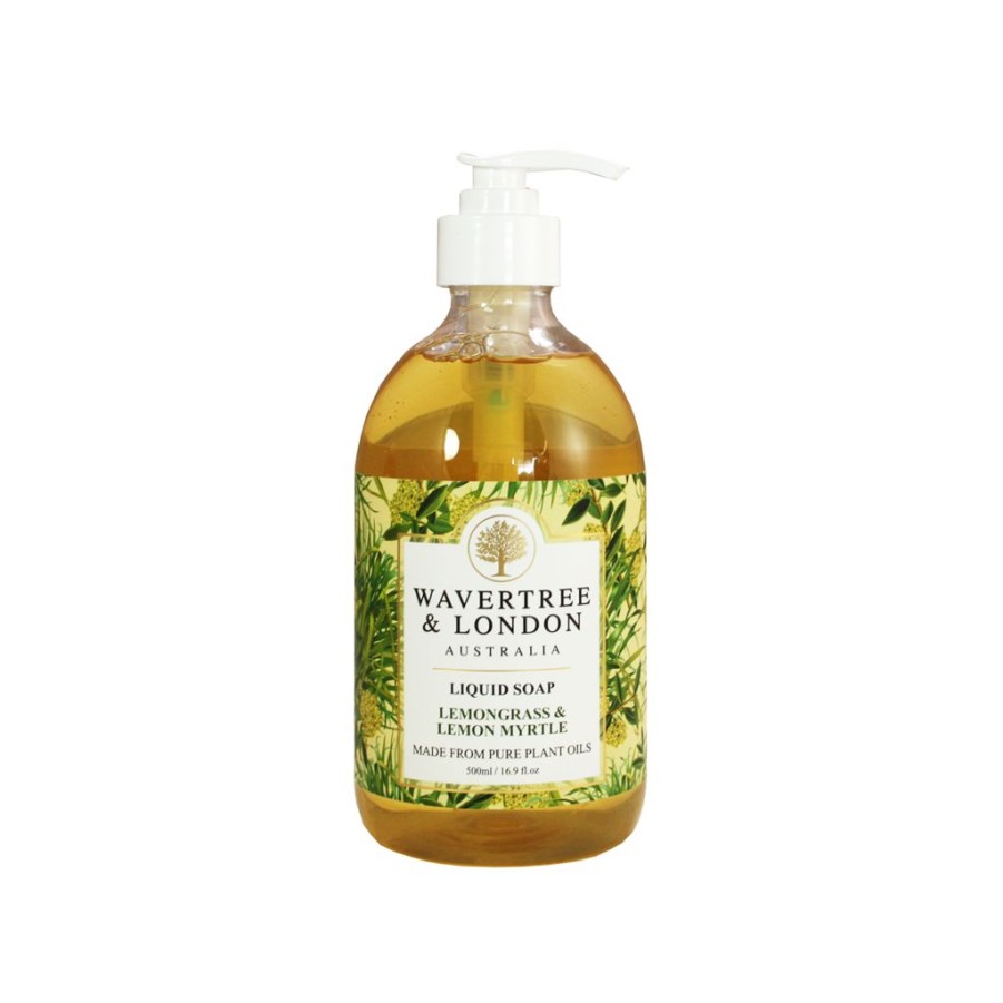 Bath & Body British Isles Liquid Soap | Watertree & London Lemongrass & Lemon Myrtle Liquid Soap