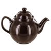 Tea Time British Isles Teapots | Adderley Ceramics Brown Betty 8 Cup Teapot