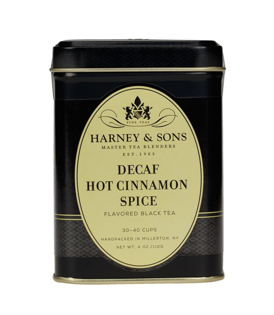 Tea Time Harney & Sons Harney & Sons | Harney & Sons Decaf Hot Cinnamon Spice Loose Tea Tin