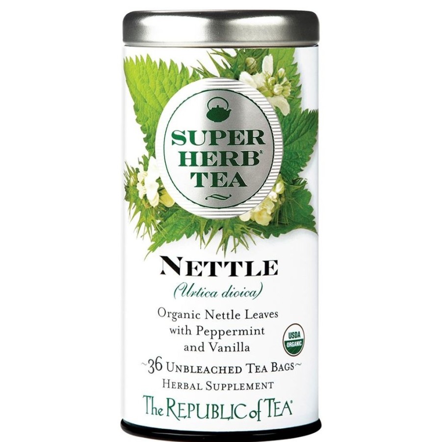 Tea Time Republic of Tea Republic Of Tea | Republic Of Tea Organic Super Herb Nettle Tea