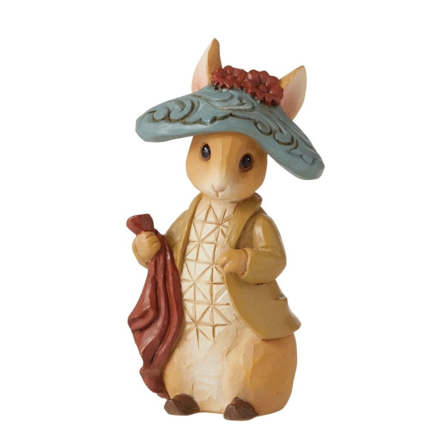 Children British Isles Peter Rabbit | Beatrix Potter X Jim Shore Benjamin Bunny Mini Figurine