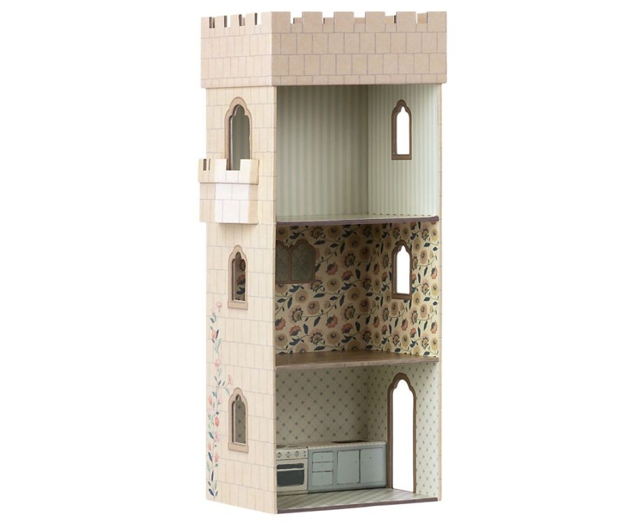 Children Maileg | Maileg Castle With Kitchen