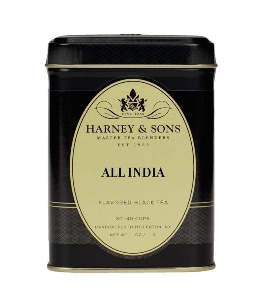 Tea Time Harney & Sons Harney & Sons | Harney & Sons All India Blend Loose Leaf Tea Tin