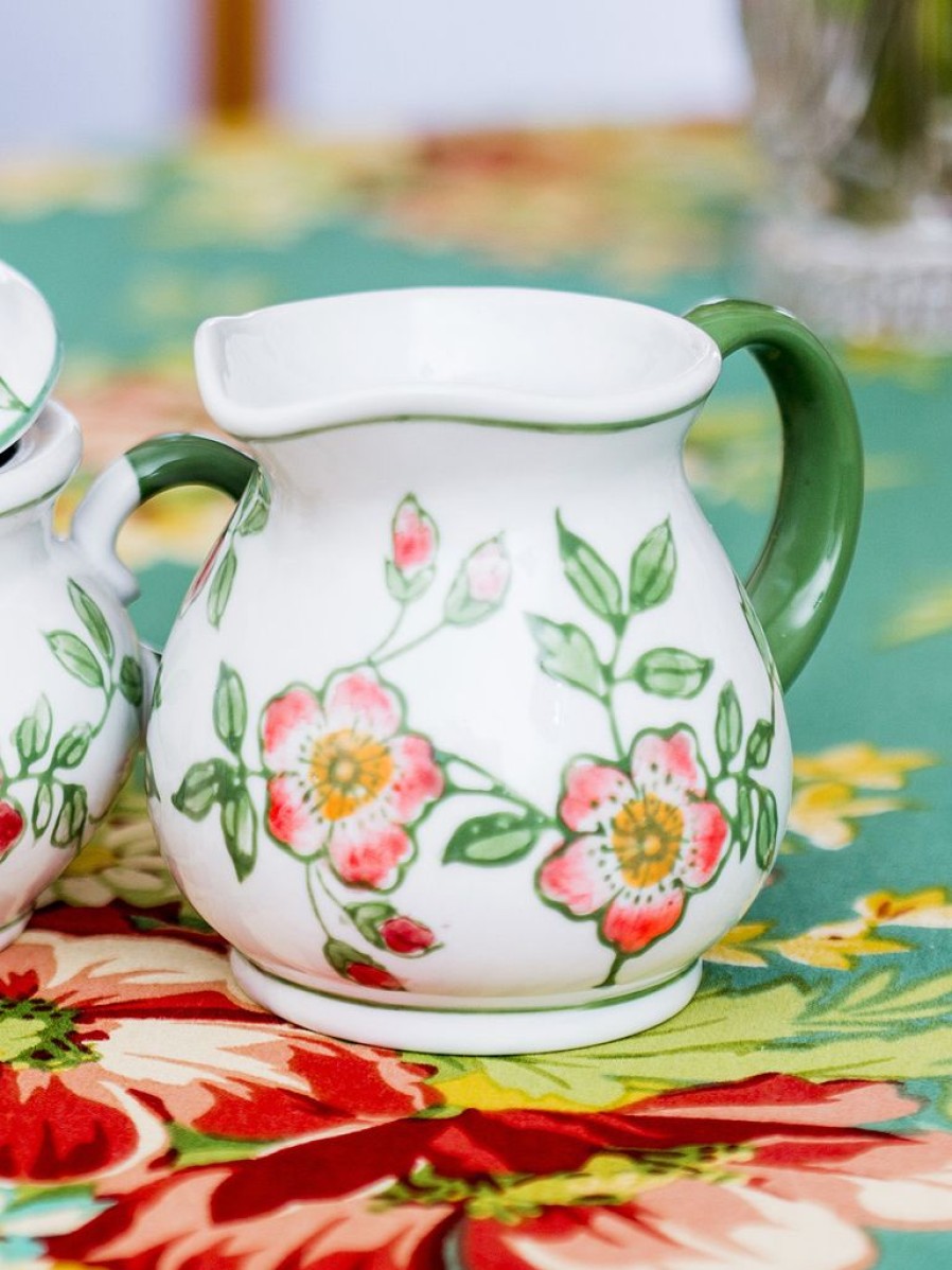 Tea Time April Cornell Creamers & Sugar Bowls | April Cornell Bonnie Creamer