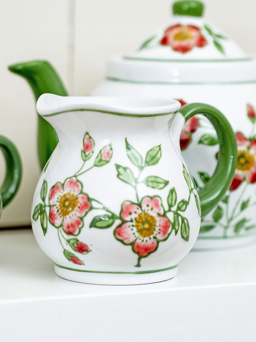 Tea Time April Cornell Creamers & Sugar Bowls | April Cornell Bonnie Creamer