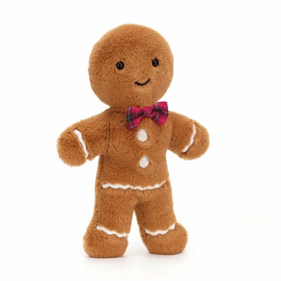 Children Jellycat | Jellycat Jolly Gingerbread Fred Original