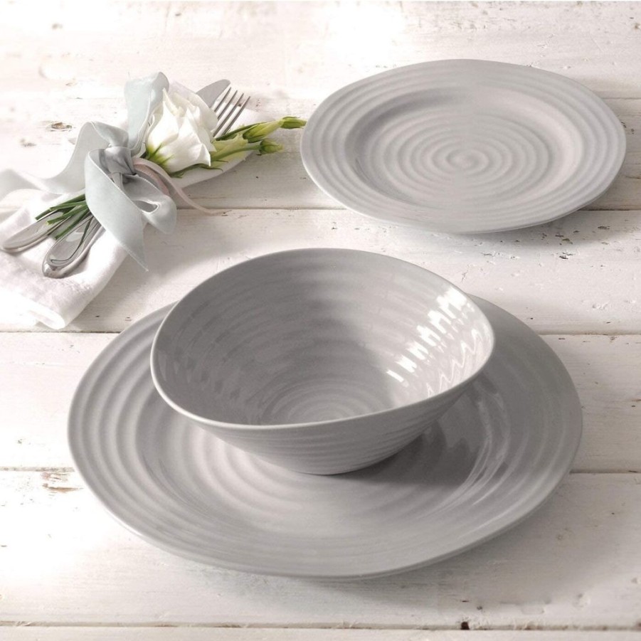 Tabletop Portmeirion Portmeirion | Sophie Conran For Portmeirion 11" Dinner Plate Grey