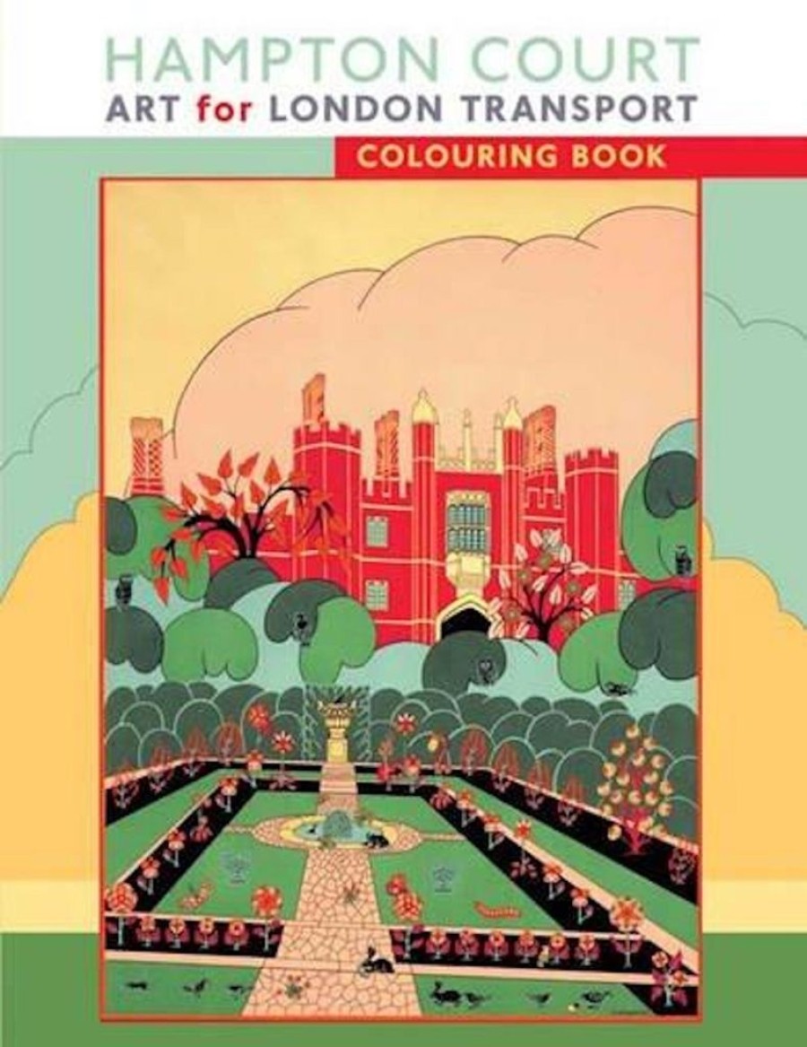 Children British Isles Activity Books | Hampton Court Art For London Transport Coloring Book