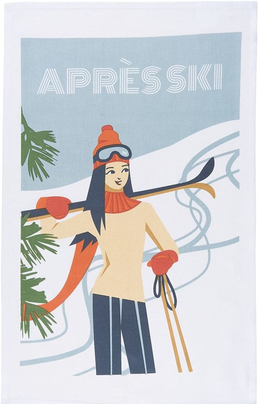 Tea Time Now Designs Tea Towels | Apres Ski Tea Towel