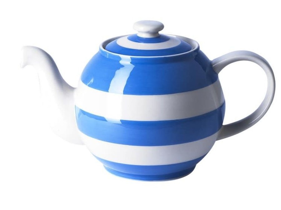 Tea Time Cornishware Teapots | Blue Cornishware Largebetty Teapot