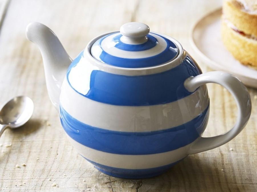 Tea Time Cornishware Teapots | Blue Cornishware Largebetty Teapot