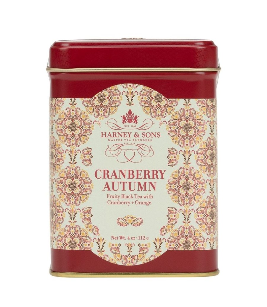 Tea Time Harney & Sons Harney & Sons | Harney & Sons Cranberry Autumn Loose Tea Tin