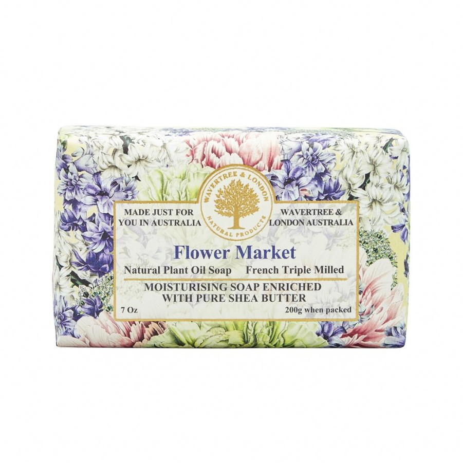 Bath & Body British Isles Bar Soaps | Wavertree & London Flower Market Bar Soap