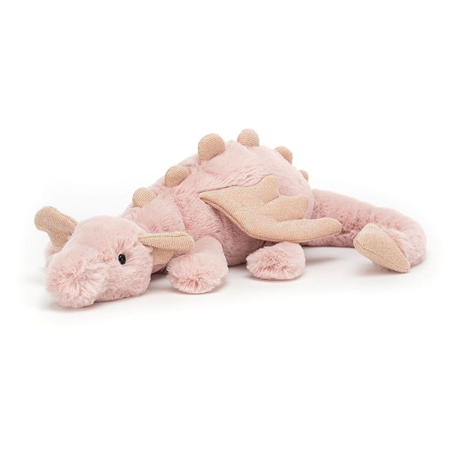 Children Jellycat | Jellycat Little Rose Dragon