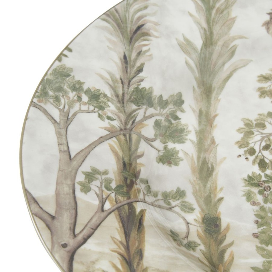 Tea Time Spode Serving Plates | Kit Kemp For Spode Tall Trees 14" Oval Platter