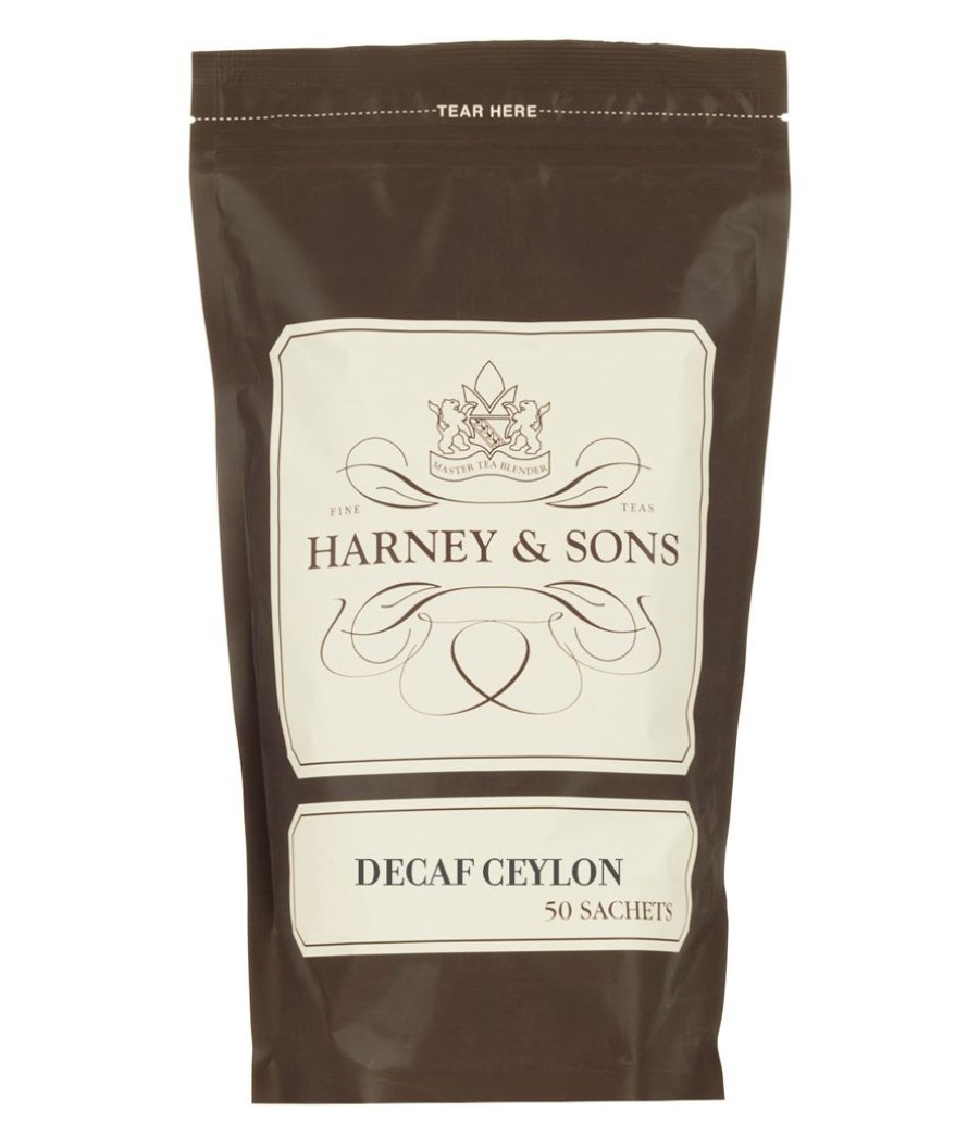 Tea Time Harney & Sons Harney & Sons | Harney & Sons Decaf Ceylon Bag Of 50 Sachets