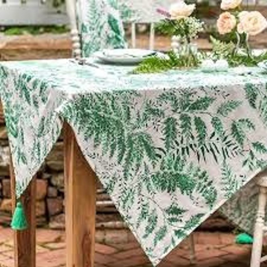 Tabletop April Cornell | April Cornell Spring Green Tablecloth, 48" X 72"