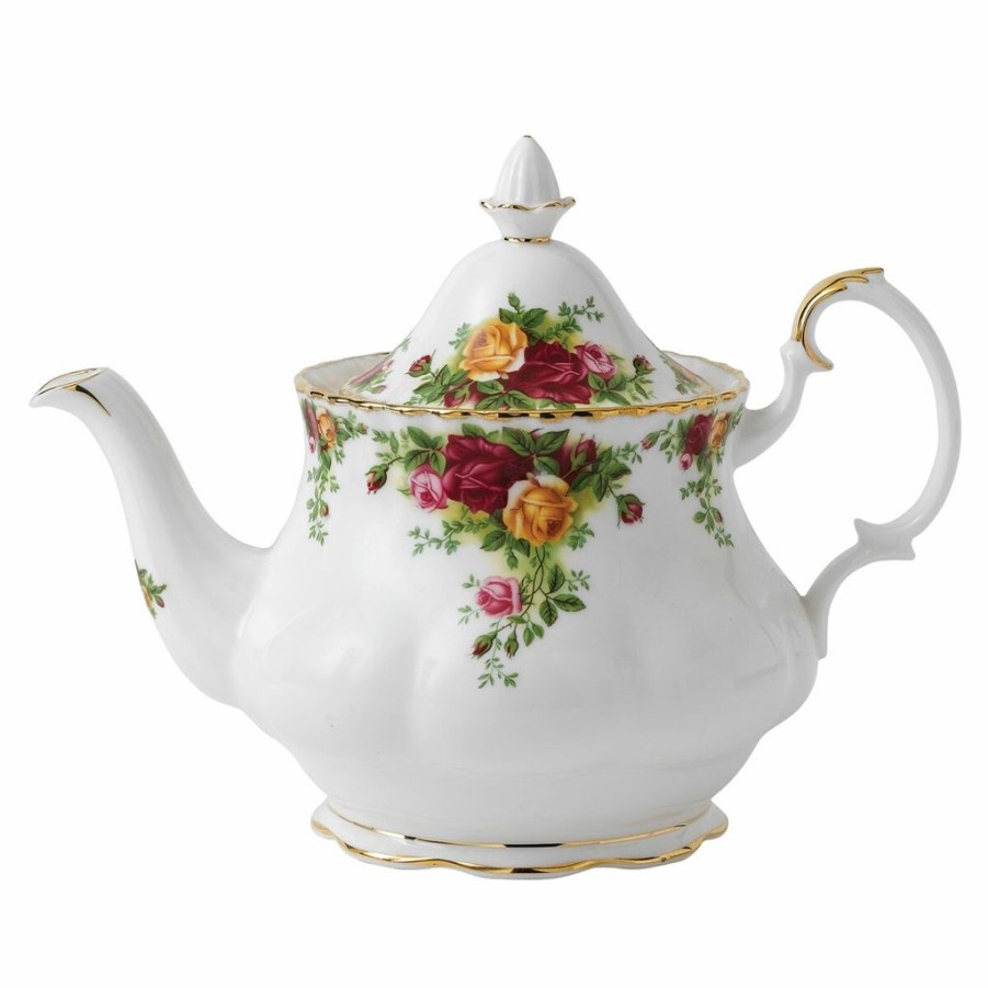 Tea Time Royal Albert Teapots | Royal Albert Old Country Roses Teapot